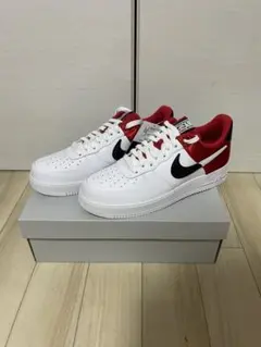 NIKE AIR FORCE 1 '07 LV8 赤 チェック - メルカリ