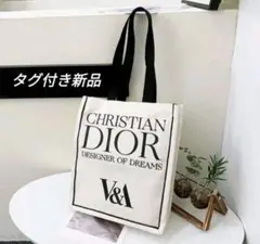 【国立美術館限定】DiorディオールV&A ノベルティ トートバッグホワイト
