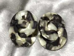 【即購入可】イヤリング 両耳 サークル 丸