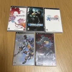 PSP ゲームソフトファイナルファンタジー 零式 クライシスコア ディシディア等