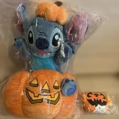 一番くじ ディズニー スティッチ ハロウィンぬいぐるみ A賞とB賞　2点　新品