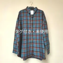 タグ付き・未使用　JEANASIS　アソートチェックシャツLS