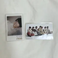 なにわ男子 I Wish クリアカード フォトステッカー