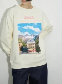 ウェス・アンダーソンすぎる風景展 × ADAM ET ROPE'】SWEATのサムネイル