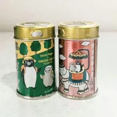 スイカ ペンギン 八幡屋礒五郎 ゆず七味 缶2個セット 限定 コラボ 七味缶のサムネイル