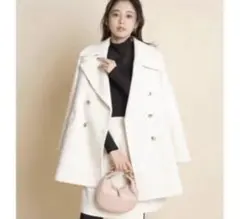 2025年最新】JUSGLITTY レディース ピーコート・ウールコートの人気