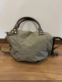 russet 美品✨オリーブグリーン ナイロン ショルダーバッグ