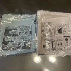 vintage peanuts 巾着　2個セット　リプシム