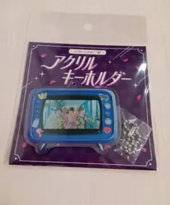 M!LK サクラステージ ブルーシャワー ミニジャケットキーホルダー