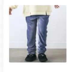 SLAPSLIP リボンスカラップポケット付パンツ 100cm