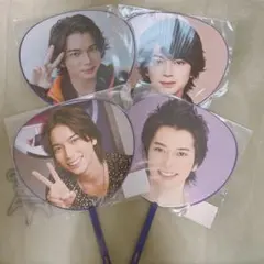 嵐（松本潤）ミニうちわ4枚セット