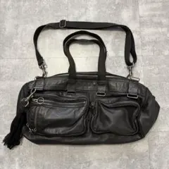 エディ期 DIOR HOMME Deville bag レザーバッグ ドゥビル - メルカリ