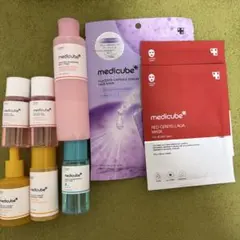 メディキューブコウジ酸ビタナイアシンセラム30ml PDRNピンクトナー50mlのサムネイル