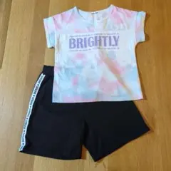 子供用 Tシャツ&ショートパンツセット(女の子)