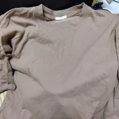 ブラウン Tシャツ 半袖