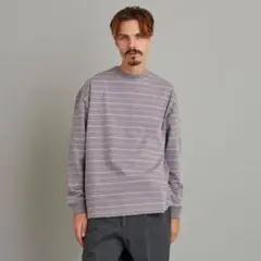 Steven alan Mサイズ ストライプ長袖カットソー - メルカリ
