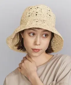 ペーパー クロシェ ハットBEAUTY & YOUTHのサムネイル