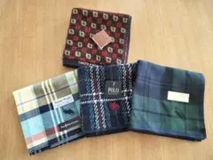 TAKEO KIKUCHI & POLO ハンカチセット ハンドタオル