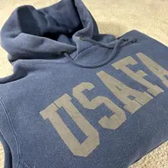 Champion Reverse Weave パーカー USAFA 青タグ　M