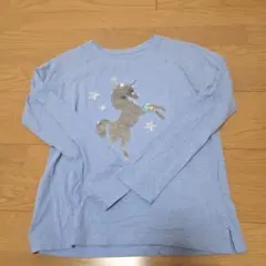 GAP ユニコーン　変身スパンコール 長袖Tシャツ XL　おしゃれ　女の子