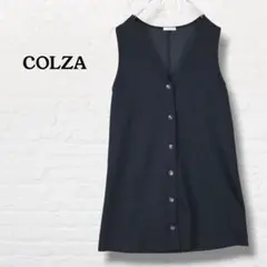 コルザ☆Vネックベスト ジレ ハニーズ【M】ブラック