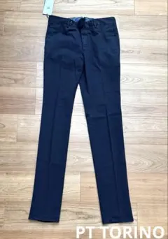 PT TORINO パンツ 46 ダークネイビー 新品 未裾上げのサムネイル