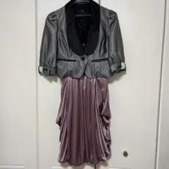 パーティードレス ジャケット ボレロ付き ワンピース