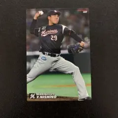 プロ野球チップス2017 第2弾　西野勇士　レギュラーカード