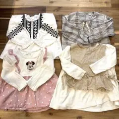 長袖Tシャツ　サイズ90 4枚まとめ売りのサムネイル