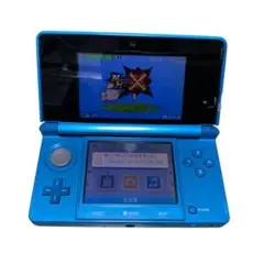 青いニンテンドー3DS モンスターハンターX