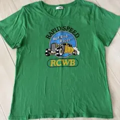 RCWB ホットロッド柄 Tシャツ グリーン Mのサムネイル