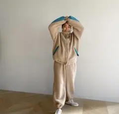 searoomlynn♡カラーブロックボアジャケット