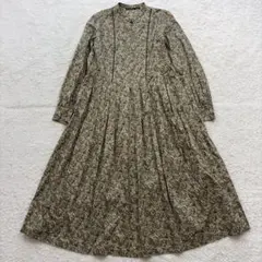 リバティ】J.Sloane 総柄 ワンピース 七分袖 - メルカリ