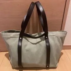 参価15万伊製【ジルサンダープラス】2wayキャンバス×レザー トート/リュックのサムネイル