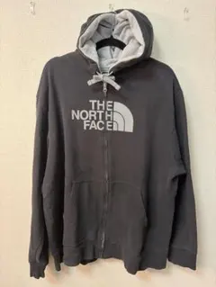 THE NORTH FACE ロゴジップパーカー 2XL フェード