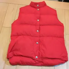 70s　L.L.Bean Goose Down Vest Red Size Mのサムネイル
