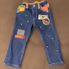 ミキハウス　ダブルビー　デニムパンツ