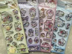 値下げ★【海外限定・正規品】サンリオキャラクター　ウォーターシール★4枚セット