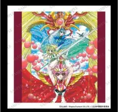CLAMP展 魔法騎士レイアース プリントハンカチ スカーフ