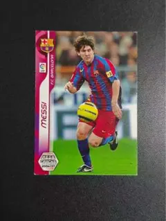 （1）LIONEL MESSI 2006 PANINI MEGACRACKS