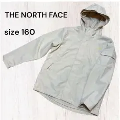 韓国/THE NORTH FACE アイボリー　ジャケット 160