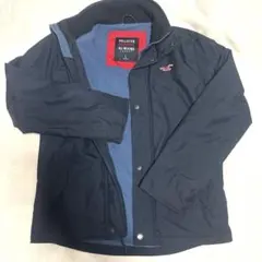 HOLLISTER オールウェザージャケット ネイビー　Lサイズ