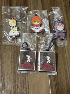 りぼん　矢沢あい ラバーマスコット5個セット