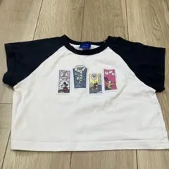 リトルウィークエンド Disney ミッキー＆フレンズ ラグランTシャツのサムネイル