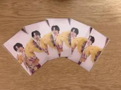 M!LK LOVE ENG!NE トロピカル衣装自撮りトレカ 吉田仁人 5枚