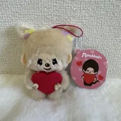 モンチッチ　キャラクター ぬいぐるみ ハート付き②