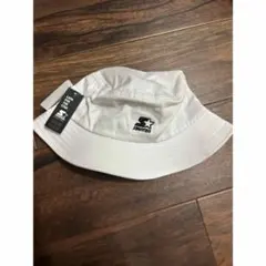 バケットハット　白　　スターター