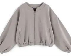 スエードブルゾン