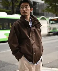 Ernie Palo / wool canvas blouson 23aw