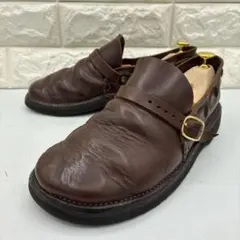 【良品】フェルナンドレザー ミドルイングリッシュ 8E ブラウン レザーのサムネイル